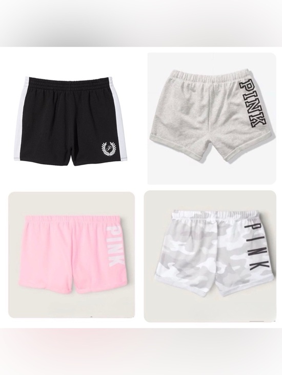 PINK Victoria's Secret Pants - Victoria secret PINK Everyday Lounge Boyfriend Shorts Bundle
